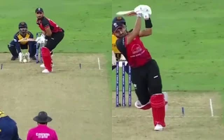 Asia Cup 2025: Nizakat Khan launches Wanindu Hasaranga for six in commanding fashion