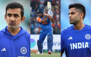 Gautam Gambhir, Sanju Samson and Suryakumar Yadav