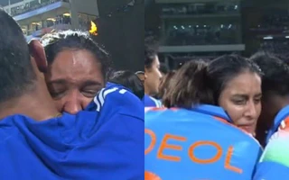 Women's World Cup 2025, 2nd semi-final: Harmanpreet Kaur [L] and Jemimah Rodrigues [R]