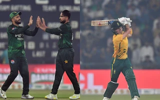 Pakistan and South Africa during 2nd T20I in Lahore