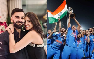 Virat Kohlil, Anushka Sharma and Indian Women Team