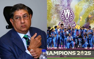 Narayanaswami Srinivasan and Indian Team