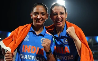 Women's World Cup 2025, Final: Harmanpreet Kaur [L] and Smriti Mandhana [R]