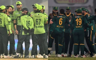 PAK vs SA 2025, 1st ODI: Pakistan [L] and South Africa [R]