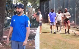 WATCH: Rohit Sharma trains at BKC Ground in Mumbai ahead of South Africa ODI series