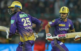 Venkatesh Iyer and Nitish Rana