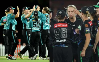 WBBL 2025: Brisbane Heat [L] and Melbourne Renegades [R]