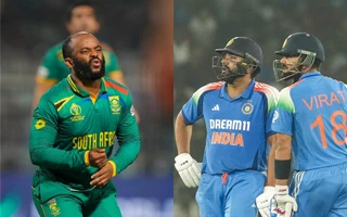 Virat Kohli Rohit Sharma and Temba Bavuma