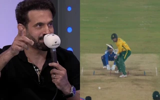 Irfan Pathan during 1st T20I