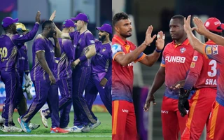 Abu Dhabi Knight Riders and Dubai Capitals