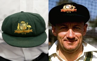 Don Bradman's Test cap