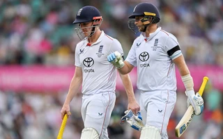 Ashes 2025-26: Harry Brook [L] and Joe Root [R]