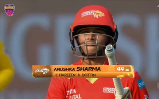 All-rounder Anushka Sharma announced herself in style on her Women’s Premier League debut