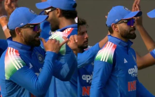 [WATCH] IND vs NZ 2026: Kohli entertains Vadodara with Naagin Dance after Glenn Phillips wicket