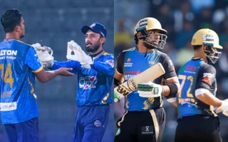 Dhaka Capitals and Rangpur Riders in BPL 2026