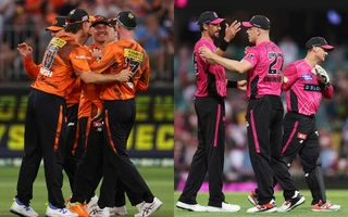 Perth Scorchers and Sydney Sixers