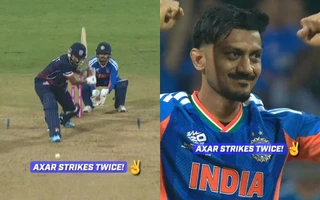 Video of the Day: ICC T20 World Cup - Axar Patel strikes twice against USA