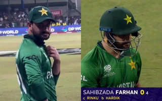 T20 World Cup 2026: '32 ghante ki film banayenge' - Sahibzada Farhan departs for duck after fan asks him to smash Jasprit Bumrah for sixes, video goes viral