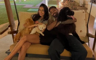 Mahieka Sharma and Hardik Pandya