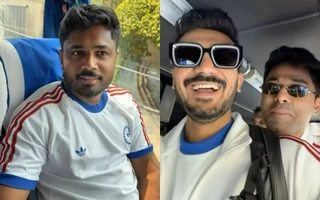 ‘Kab debut hua tha?’ - Axar Patel teases Sanju Samson after match-winning knock in Kolkata