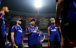 Weather at Wankhede? Raining fours and sixes! (Source:GettyImages)