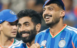 ‘That’s why he is Yorker King’ - Axar Patel on Jasprit Bumrah’s epic spell in IND vs ENG semi-final clash
