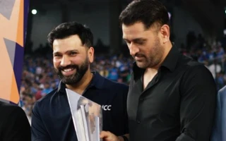 MS Dhoni and Rohit Sharma