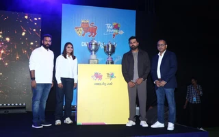 Rohit Sharma, Sayali Satghare and others at Mumbai T20 League launch