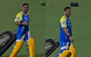 MS Dhoni denies selfie to RCB fans