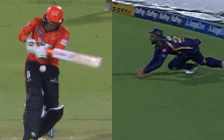 Video of the Day: IPL 2026 - Varun Chakravarthy dives forward to pluck a screamer at Eden Gardens