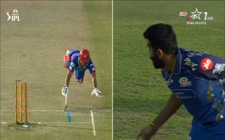 Nitish Rana and Jasprit Bumrah