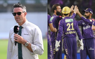 Kevin Pietersen and KKR team