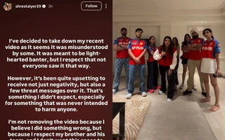 IPL 2026: Shresta Iyer removes viral video following backlash after KKR-PBKS match, issues clarification