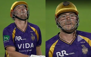 Video of the Day: IPL 2026 - Cameron Green breathes sigh of relief after crucial six off Mohammed Shami in KKR vs LSG clash