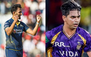Gujarat Titans and Kolkata Knight Riders