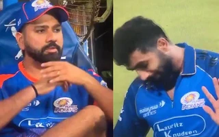 Rohit Sharma and Jasprit Bumrah