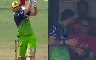 Tim David and Virat Kohli. (Source:JioHotstar)