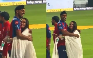[WATCH] Arshdeep Singh hugs PBKS co-owner Preity Zinta after team's comprehensive win over LSG