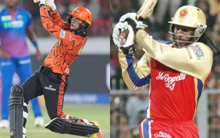 Abhishek Sharma and Chris Gayle