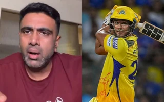 Ravi Ashwin and Shivam Dube