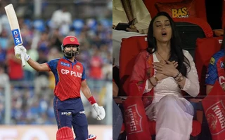 Shreyas Iyer and Preity Zinta