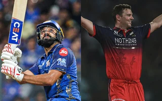 Rohit Sharma and Josh Hazlewood