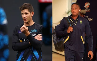 Tim Paine and Kagiso Rabada
