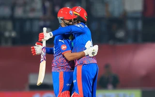 DC winning celebration