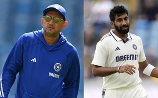 Ajit Agarkar and Jasprit Bumrah