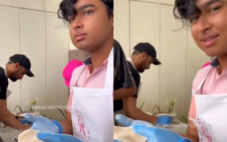 [WATCH] 'Masterchef' Vaibhav Sooryavanshi cooks roti in fun off-field activity amid IPL 2026