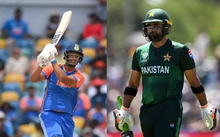Shivam Dube and Iftikhar Ahmed.