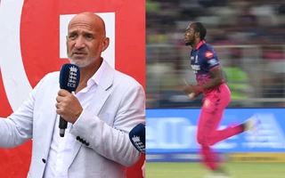 Mark Butcher and Jofra Archer