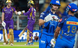 Kolkata Knight Riders and Mumbai Indians.