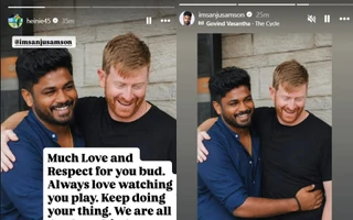 Sanju Samson and Heinrich Klaasen